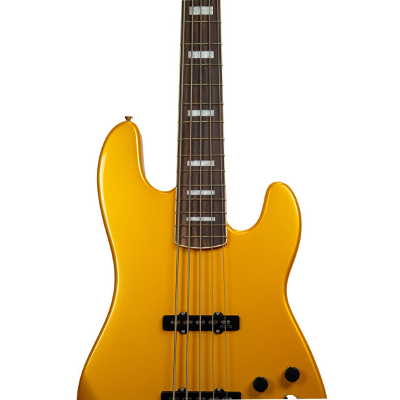 Markbass GV 5 GLOXY CR RW METALLIC YELLOW Bajo Eléctrico 5 Cuerdas