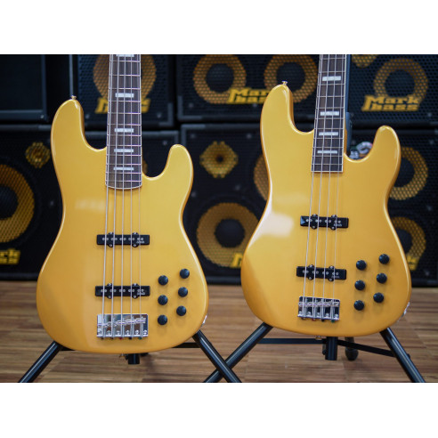 Markbass GV 5 GLOXY CR RW METALLIC YELLOW Bajo Eléctrico 5 Cuerdas