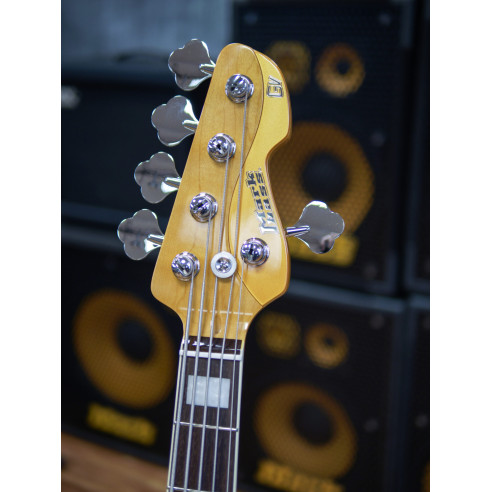 Markbass GV 5 GLOXY CR RW METALLIC YELLOW Bajo Eléctrico 5 Cuerdas