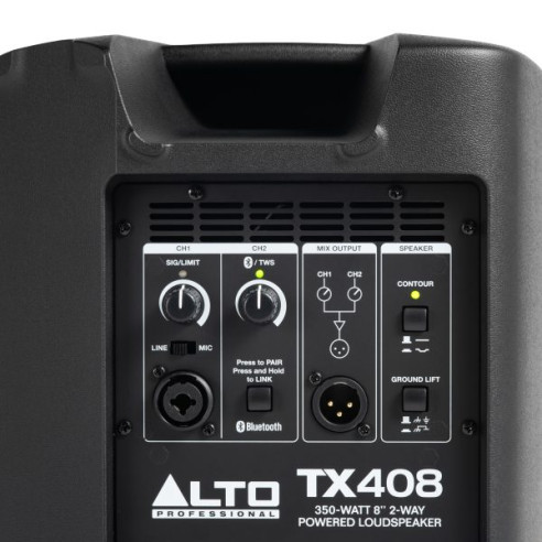 Alto Professional TX408 Altavoz Amplificado 350W con Bluetooth