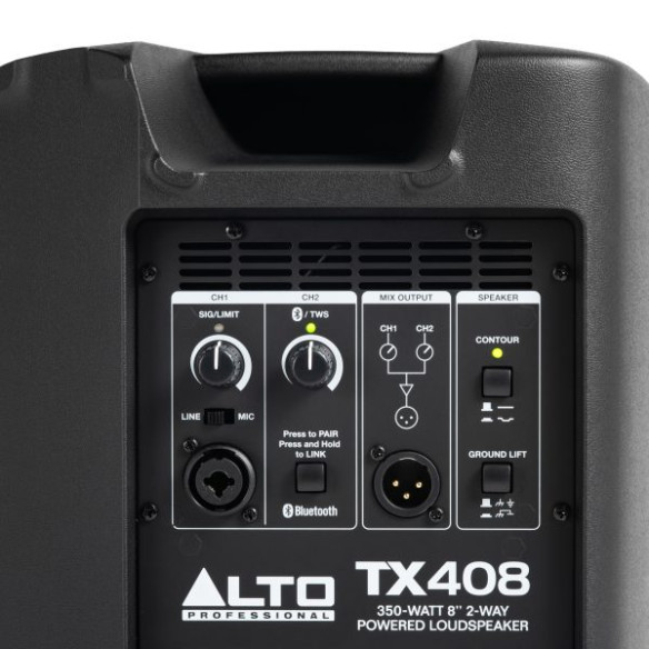 Alto Professional TX408 Altavoz Amplificado 350W con Bluetooth