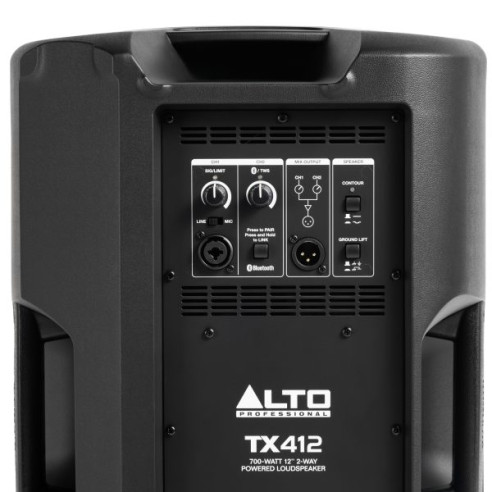 Alto Professional TX412 Altavoz Amplificado 700W con Bluetooth