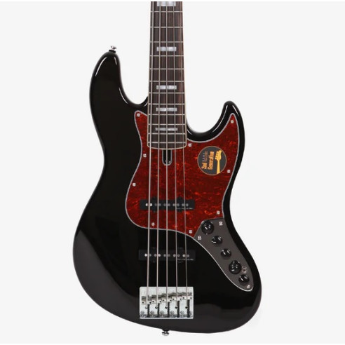 Sire Marcus Miller V7 Alder-5 Black (2nd gen) Bajo eléctrico 5 cuerdas