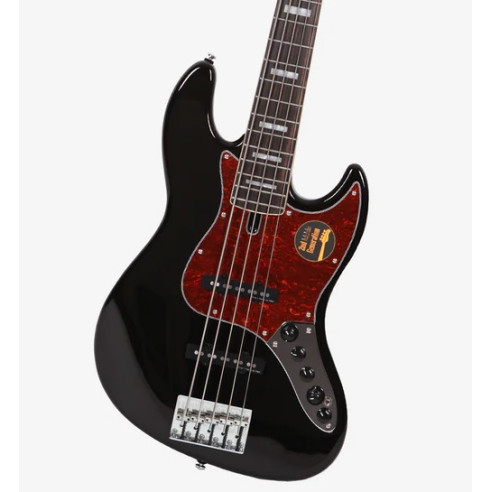 Sire Marcus Miller V7 Alder-5 Black (2nd gen) Bajo eléctrico 5 cuerdas