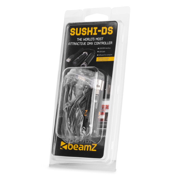BeamZ SUSHI-DS Interface DMX. con software 128 canales expandible