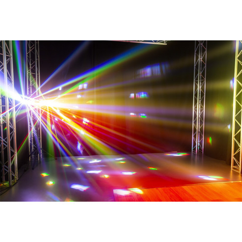 BeamZ SB02 ShowBar Equipo Luces con batería 2x Derby y 2x PAR