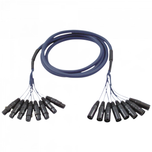 Dap Audio Manguera 8 Canals XLR-XLR 3m FL60300