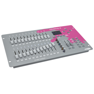 SHOWTEC ColorCue 3 LED Controlador LED DMX inteligente de 24 Faders ,144 canales DMX,Hasta 6 colores RGBWA-UV