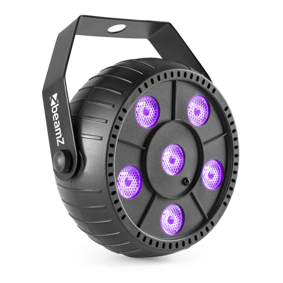 BeamZ PLP14 FOCO Party PAR LED Ultravioleta con Bateria Recargable