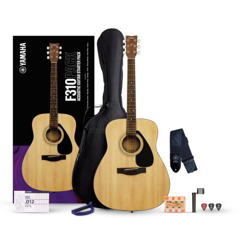 Yamaha F310PII NT Pack Guitarra Acústica Natural  Accesorios