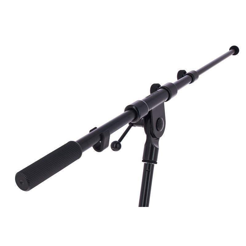 KöNIG & MEYER  KM259-55 ,Soporte de micro Bajo ( Bonsai ) Jirafa extensible Color Negro.