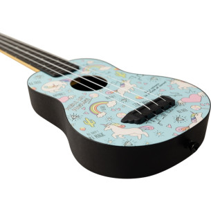 Flight TUS-40 Ukelele Soprano Travel Unicorn 2