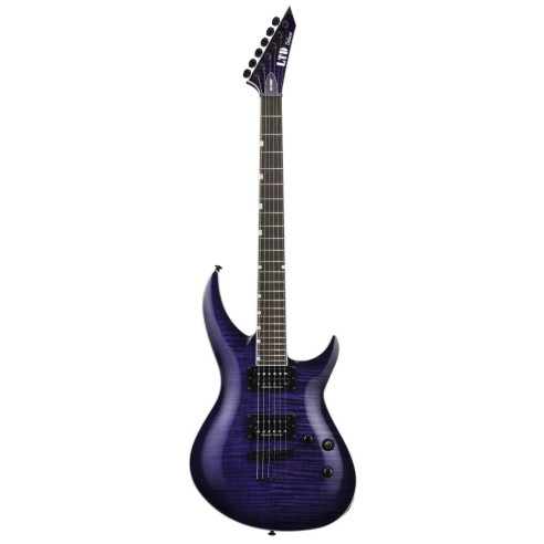 LTD H3-1000 See Thru Purple Sunburst Guitarra Eléctrica