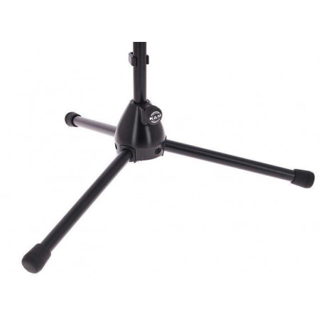 KöNIG & MEYER  KM259-55 ,Soporte de micro Bajo ( Bonsai ) Jirafa extensible Color Negro.