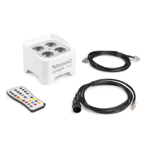 BeamZ BBP90W FOCO Uplight a Batería 4X4W Blanco