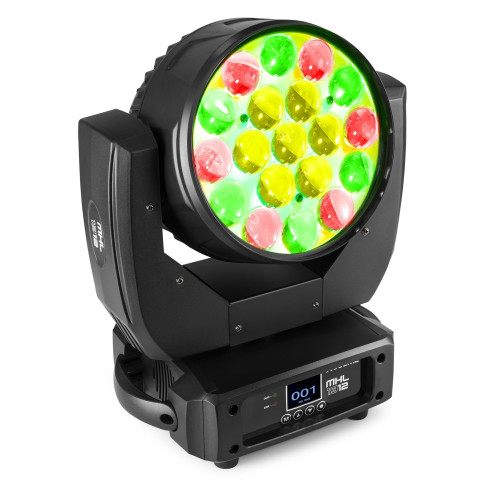 BeamZ MHL1912 LED WASH Cabeza Móvil con Zoom ,19x12Watts RGBW