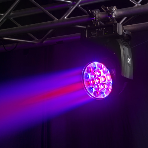 BeamZ MHL1912 LED WASH Cabeza Móvil con Zoom ,19x12Watts RGBW