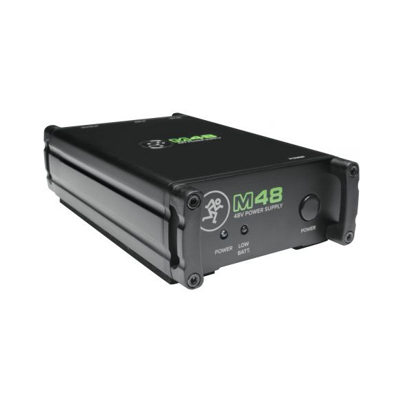 Mackie M48 Fuente Alimentación Phantom 48V para micrófono Mackie M48 Fuente Alimentación Phantom 48V para micrófono