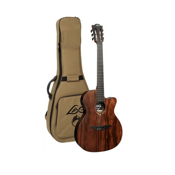 Lag SAUVAGE-N-ASCE NYLON AUDITORIUM CUTAWAY AE Guitarra Clásica
