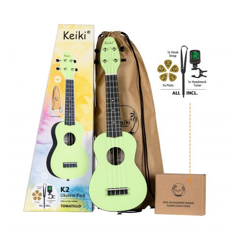 Ortega KEIKI K2-TMO Pack Ukelele Soprano