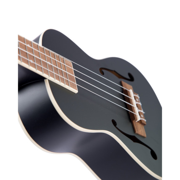 Bamboo BU23-VIO Ukelele Concert Violin Black