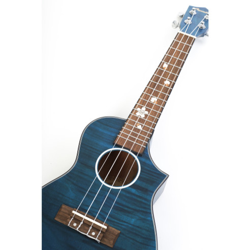 Bamboo BU23-BL Ukelele Concert Tiger Okume