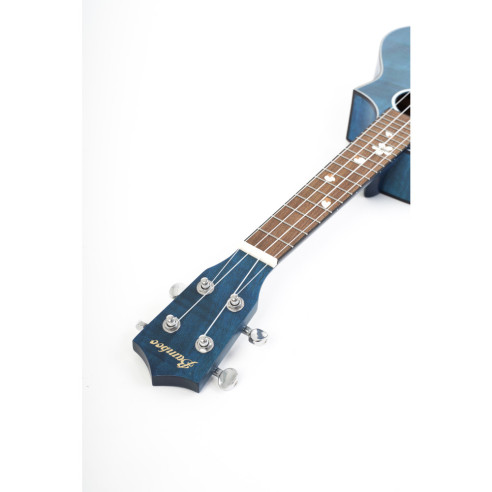 Bamboo BU23-BL Ukelele Concert Tiger Okume