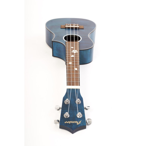 Bamboo BU23-BL Ukelele Concert Tiger Okume