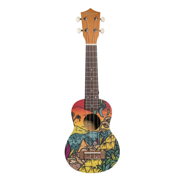 Bamboo B1E-HC Ukelele Soprano Hot Caribe