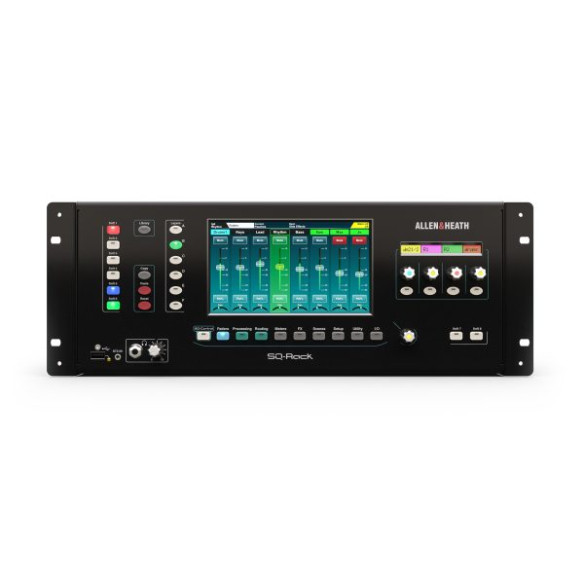 Allen-Heath SQ-Rack Mezclador digital de 48 canales Allen-Heath SQ-Rack Mezclador digital de 48 canales