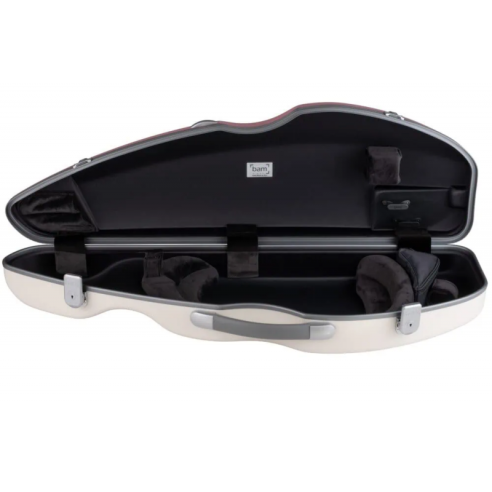 Bam BONB2004XL Estuche violín Bonbon Hightech Rosa/Blanco 4/4
