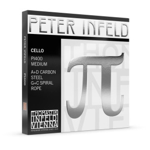 Thomastik PETER INFELD PI400 Juego Cuerdas Cello Medium 4/4