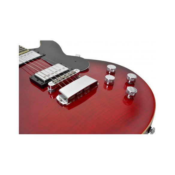 Hagstrom SWEMK3-CFL SWEDE CRIMSON FLAME Guitarra Eléctrica Hagstrom SWEMK3-CFL SWEDE CRIMSON FLAME Guitarra Eléctrica
