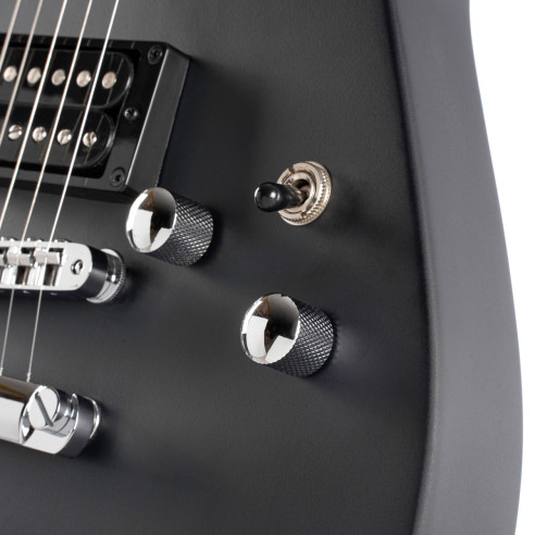 Comprar guitarra eléctrica Cort MBM-2P satin black modelo Signature Matthew Bellamy