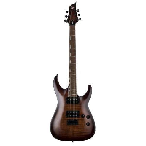 LTD H-200FM Dark Brown Sunburst Guitarra Eléctrica