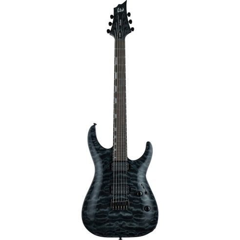 LTD H-1001 QM See Thru Black Guitarra Eléctrica