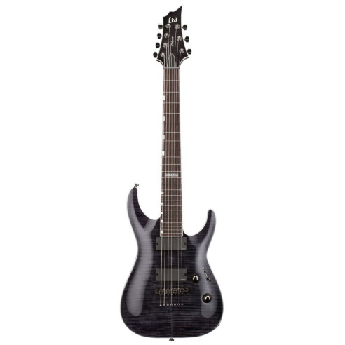 LTD H-1007 See Thru Black Guitarra Eléctrica 7 cuerdas