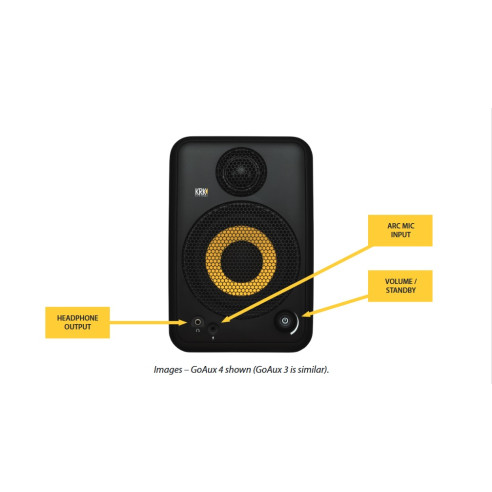 KRK GOAUX4 Pareja de monitores 100W