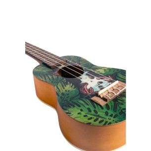 Bamboo B1E-WA Ukelele Soprano Waterfall 2