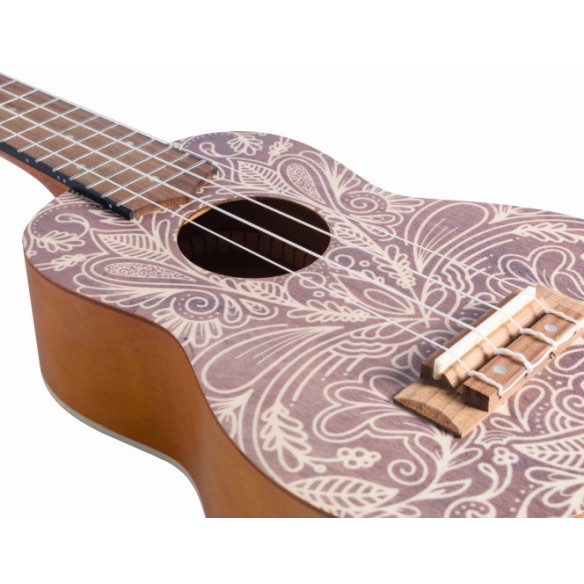 Bamboo B1E-EL Ukelele Soprano Elixir