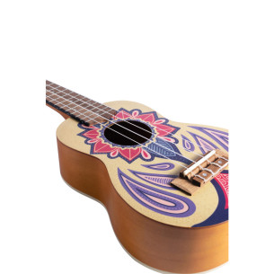 Bamboo B1E-GR Ukelele Soprano Groovy 2