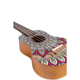 Bamboo B1E-DO Ukelele Soprano Deep Ocean 2