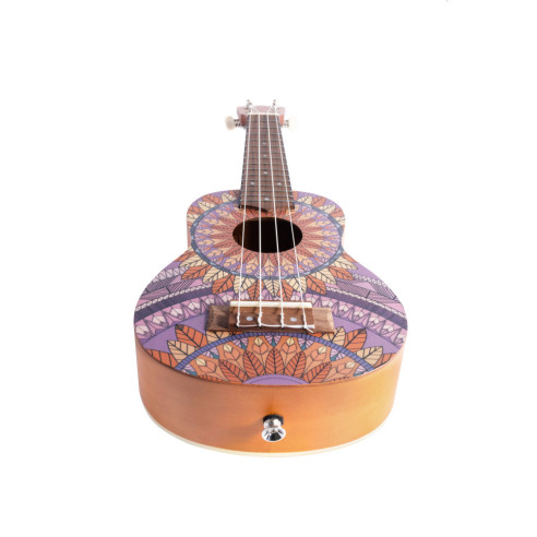 Bamboo B1E-PF Ukelele Soprano Purple Forest