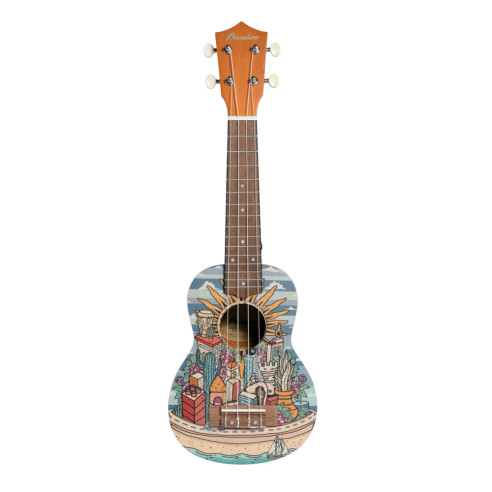 Bamboo B1E-BA Ukelele Soprano Buenos Aires