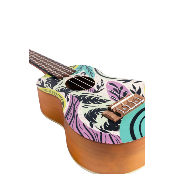Bamboo B1E-BC Ukelele Soprano Beauty Color