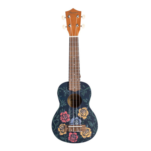 Bamboo B1E-RR Ukelele Soprano Aurora