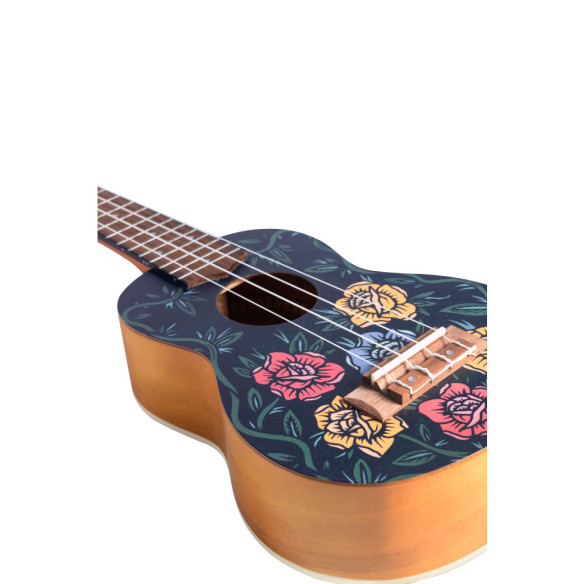 Bamboo B1E-RR Ukelele Soprano Aurora Bamboo B1E-RR Ukelele Soprano Aurora