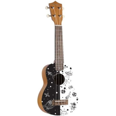 Bamboo B1E-GL Ukelele Soprano Galactica