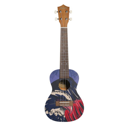 Bamboo BU23-EA Ukelele Concert American Eagle