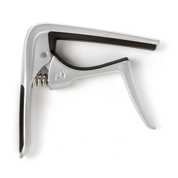 Dunlop 63CSC TRIGGER FLY SATIN CHROME Cejilla Guitarra Acústica/El Dunlop 63CSC TRIGGER FLY SATIN CHROME Cejilla Guitarra Acústica/El